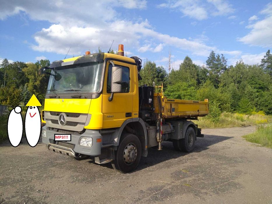 Mercedes Actros MP3 2010r 4x4 wywrotka