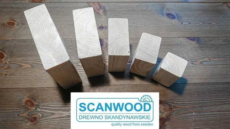 Drewno C24 konstrukcyjne 45x145 C24 Skandynawskie