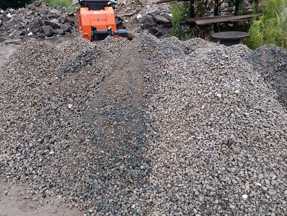 Kruszywo betonowe, kliniec, podbudowa pod kostkę drobne 0-31,5 mm