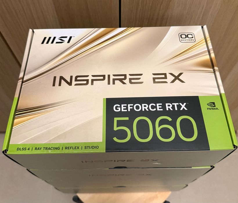 MSI GeForce 5060 Inspire 2X 8GB - karta graficzna