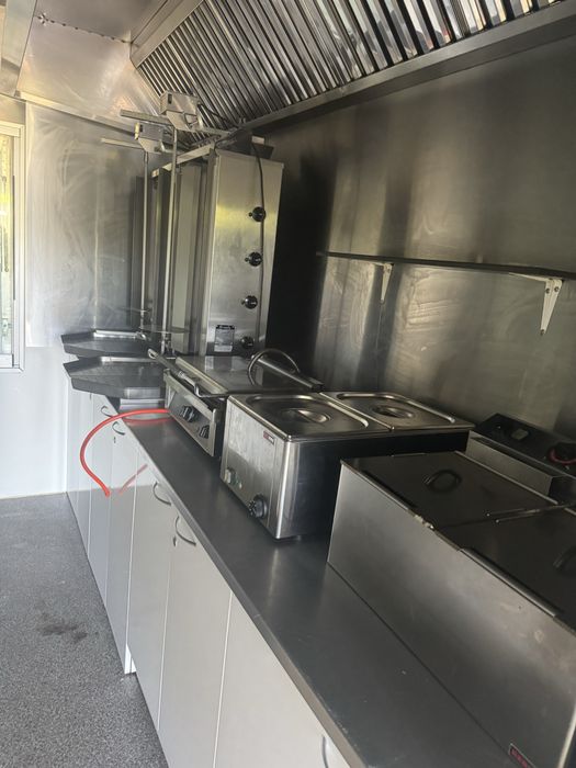 Przyczepa kebab food truck