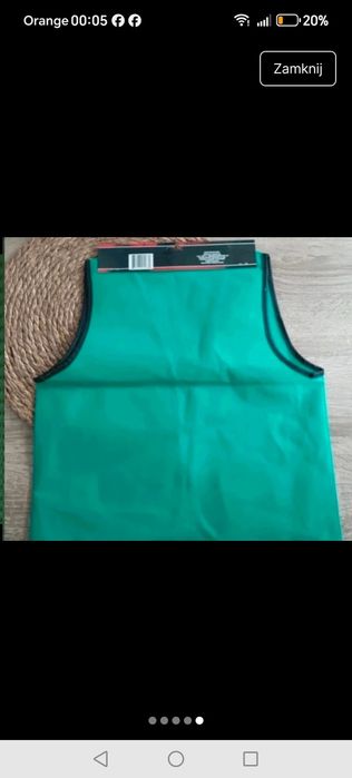 Kamizelka na bal karnawałowy przebranie