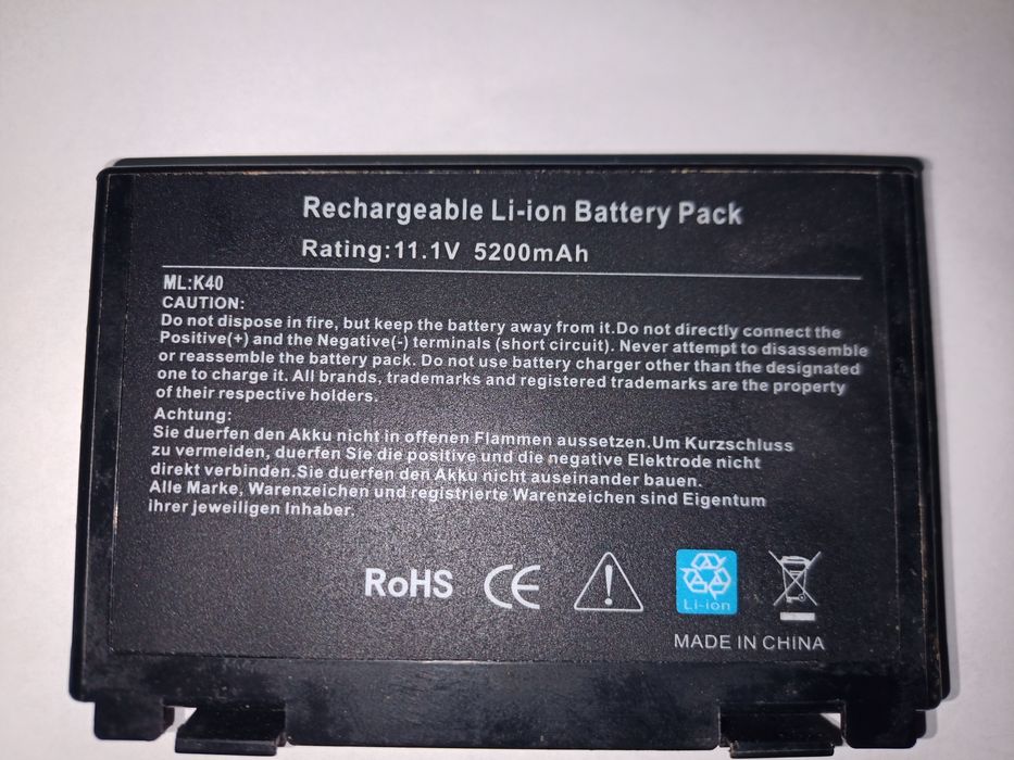 АКБ для ноутбуков Asus 11,1V