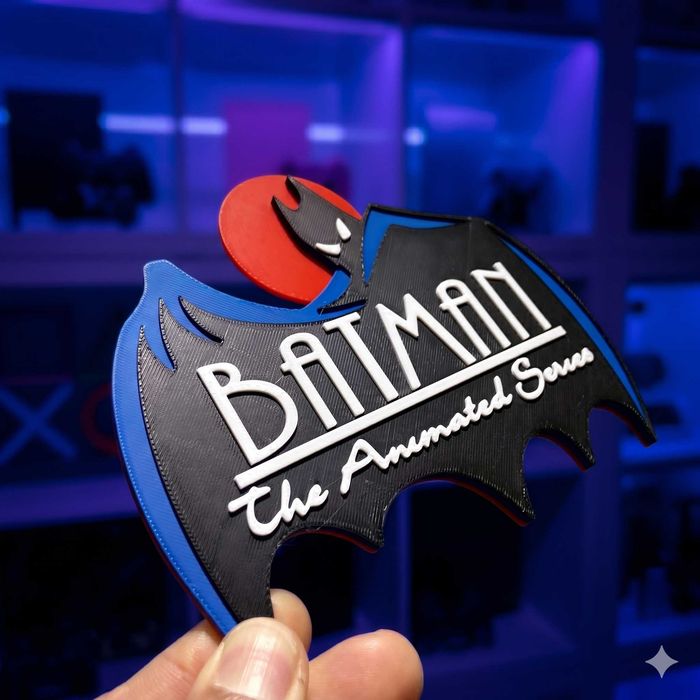 Placa decorativa Batman The Animated Series 16cm