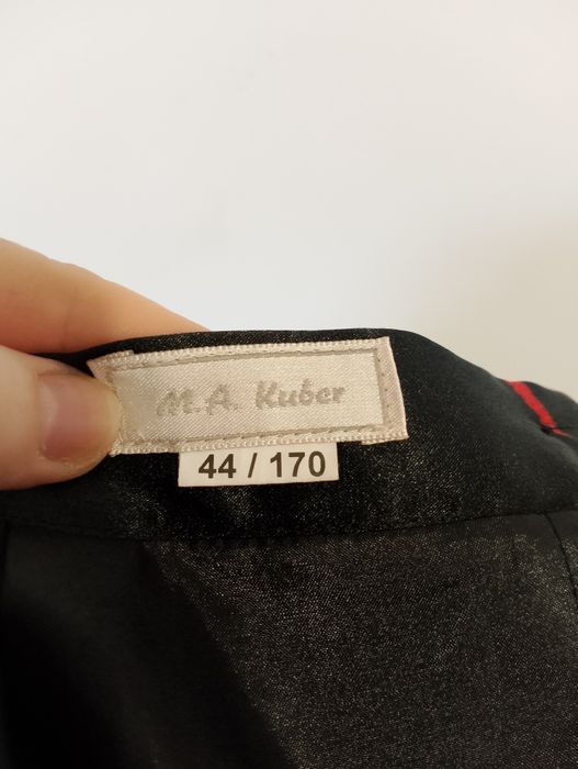 Spódnica czerwone tulipany rozm L sztuczny jedwab