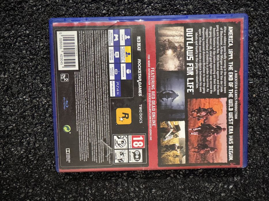 Диск RedDeadRedemption 2 PS4