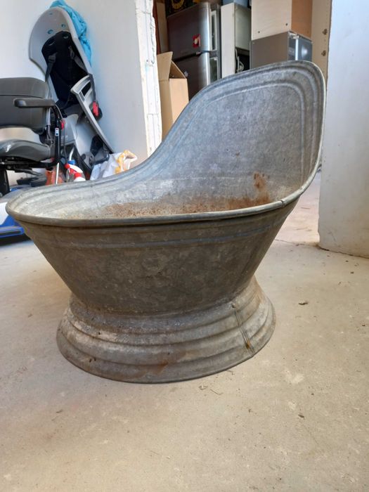 Duża stara BALIA - dekoracja