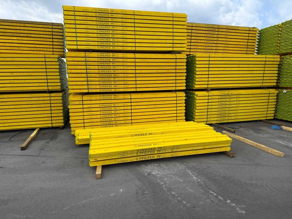 Stemple Dźwigary Sklejki Korony Żabki Podpory Szalunek Ścienny Stopa