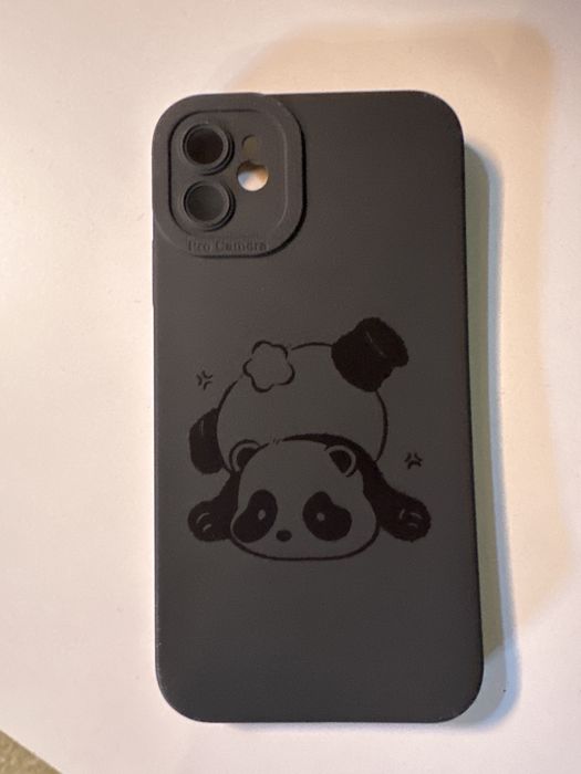 Capas iPhone 11 nova preta e transparente