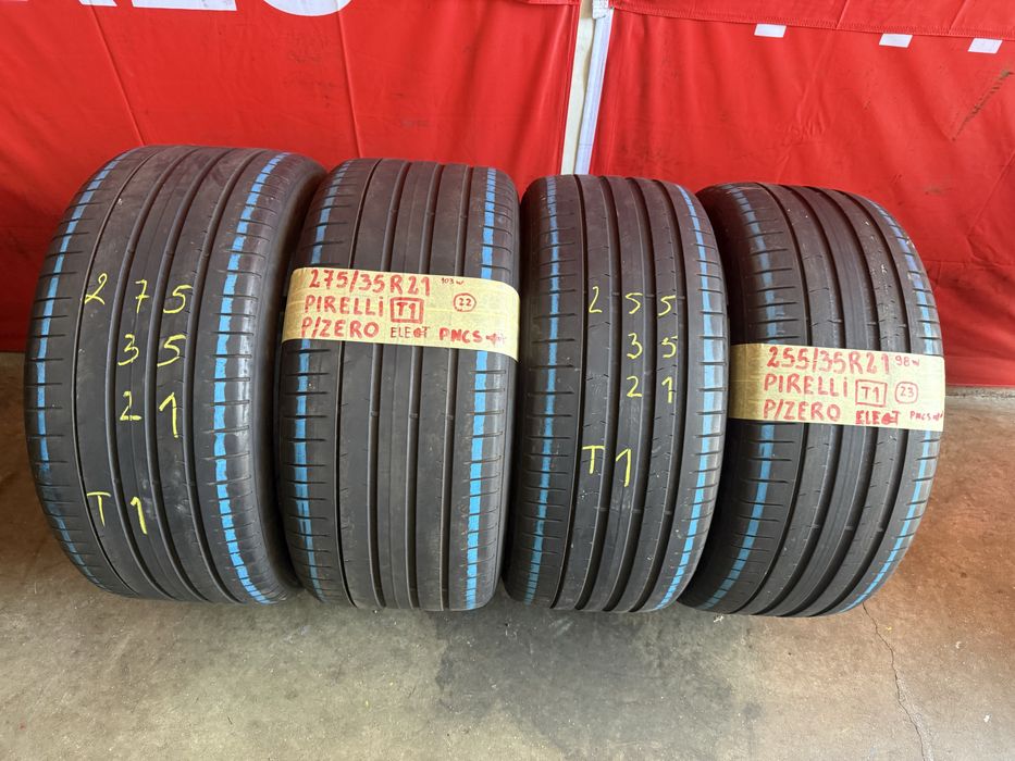 Pneus 255/35/31+275/35/21 Pirelli Homolgacao tesla