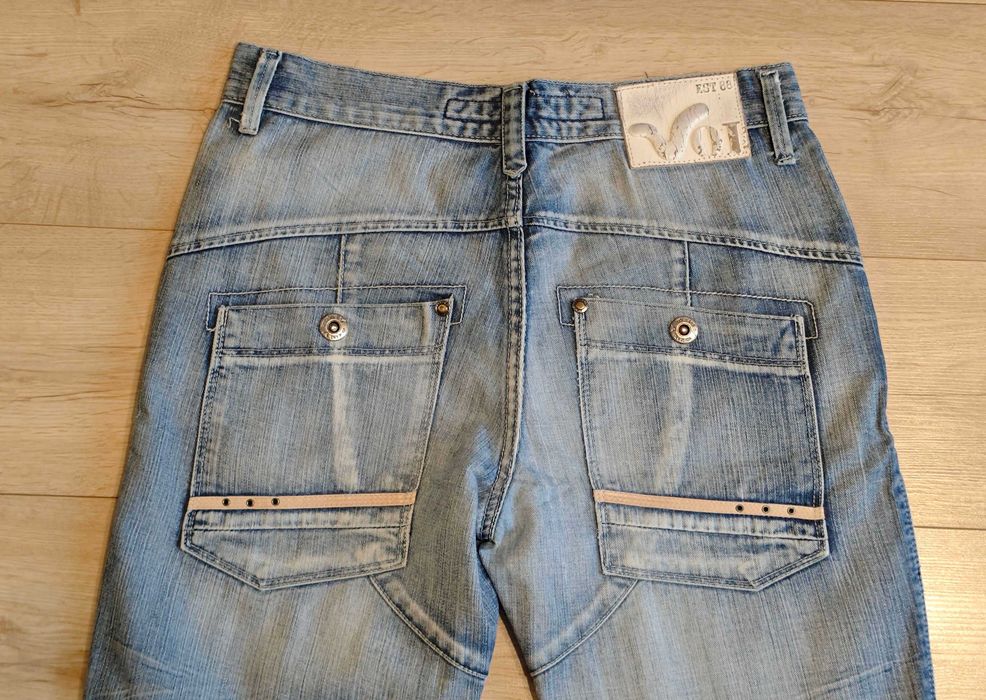 VOI JEANS spodnie męskie 32/34 pas 83 cm