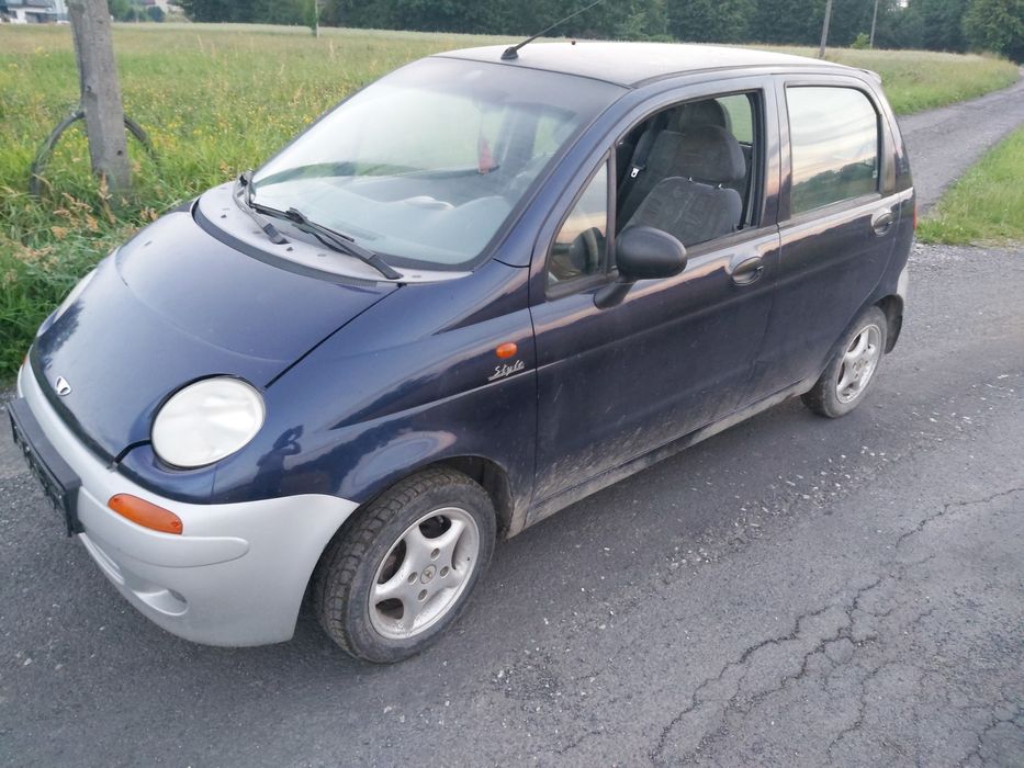 Drzwi zderzak szyba części matiz