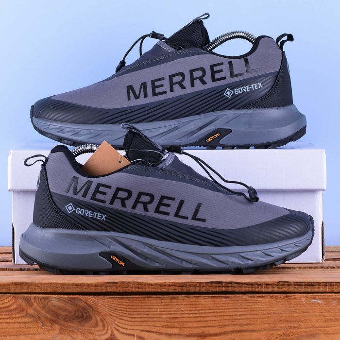 (2160) SALE Термо Зимові Кросівки Черевики Merrell чорні (41-45)