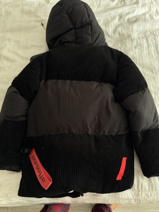 пуховик зимний after label