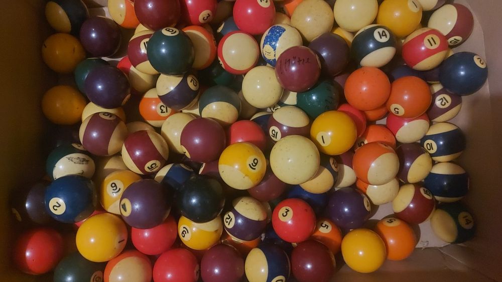 Бильярдные шары б/у