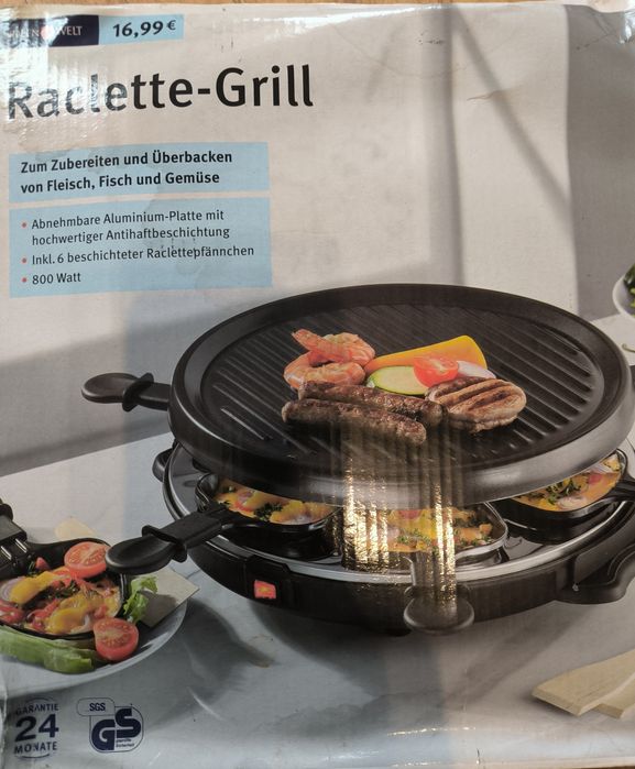 Elektryczny grill raclette