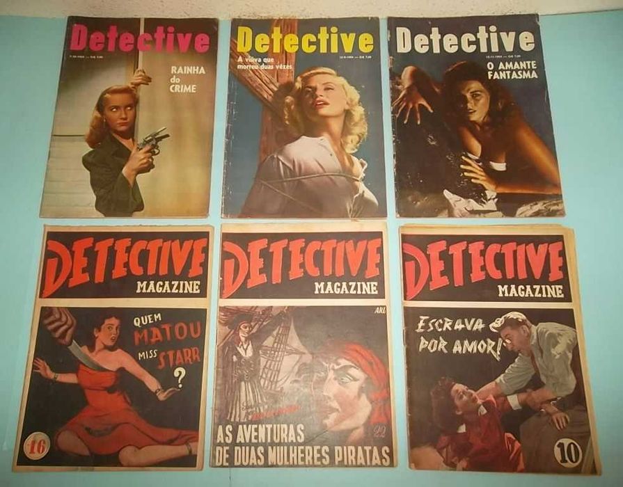 DETECTIVE MAGAZINE - 1945 - Lote 25 Revistas