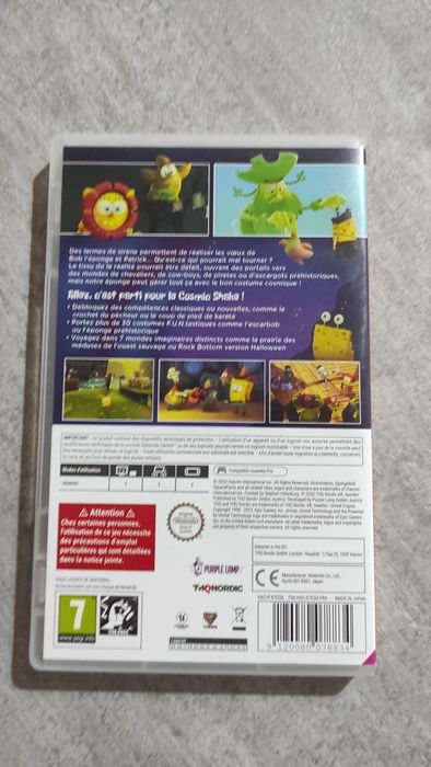 Jogos Nintendo Switch SpongeBob Squarepants The Cosmic Shake