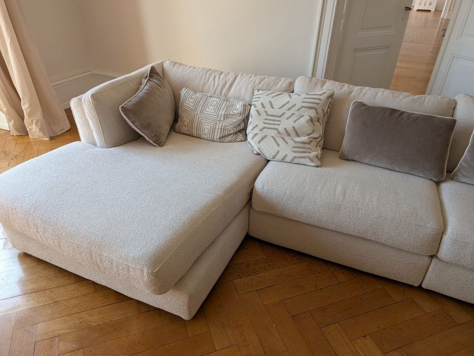 Sofá chaise longue  como novo