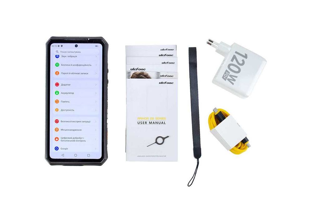 Захищений смартфон Ulefone Armor 28 Pro 16/512ГБ, 120 Вт, 50 МП