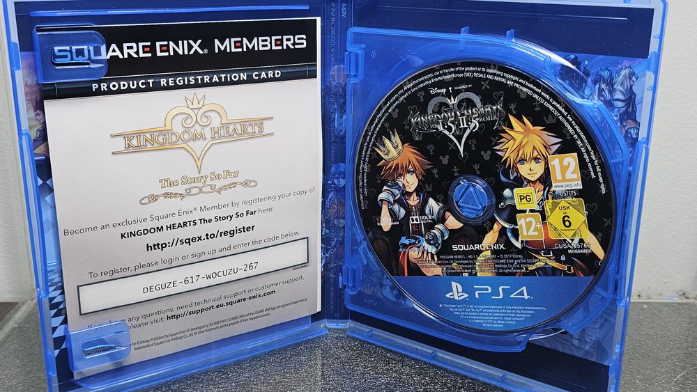 Kingdom Hearts The Story So Far Duplo Disco PS4 PlayStation 4