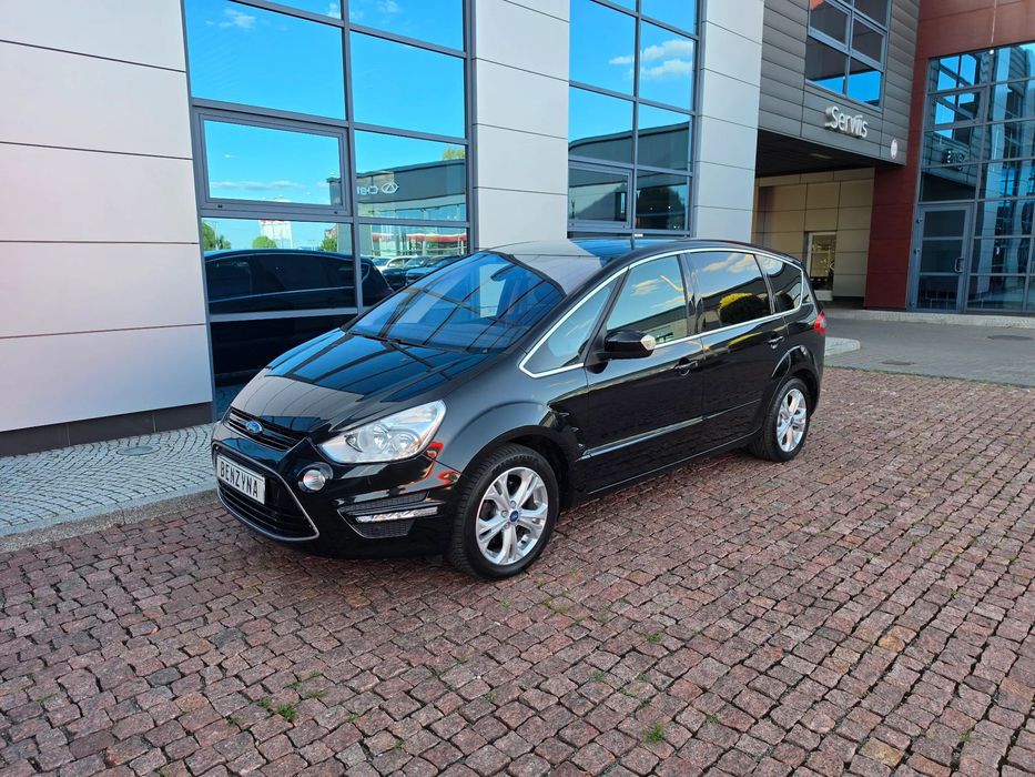 Ford S-Max 1,6 BENZYNA  __HAK __ ALU_ NAVI Taki Jak Trzeba