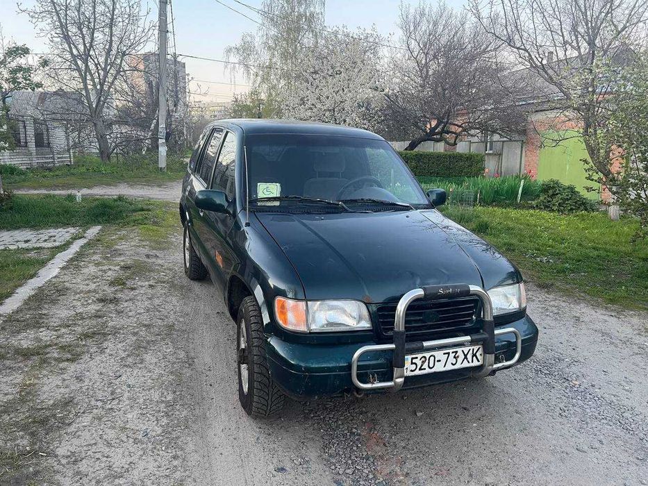 Продам КIA Спортедж 1996 року на повному ходу.до ноября по техпаспорту 2700дол