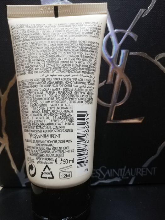 Libre perfumowany żel pod prysznic Yves Saint Laurent 50ml