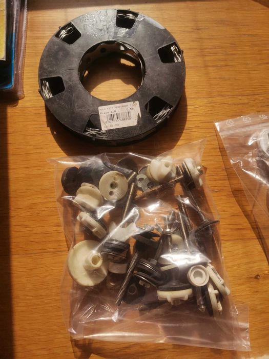 Material de obras de WC