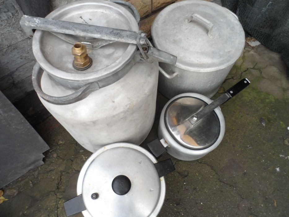 Бидон. Кастрюли. Скороварки. Алюминий.