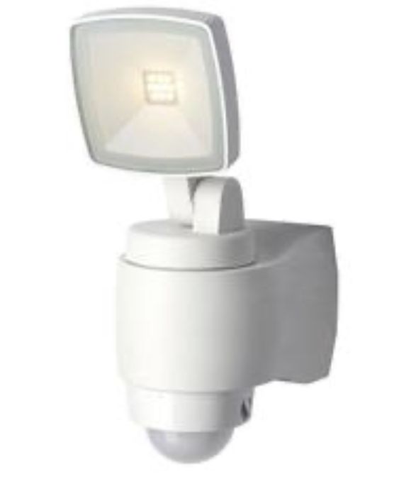 HILIGHT Reflektor zewnętrzny LED z czujnikiem ruchu, 9,5 x 10,6 x 22,5 cm, WESTWING