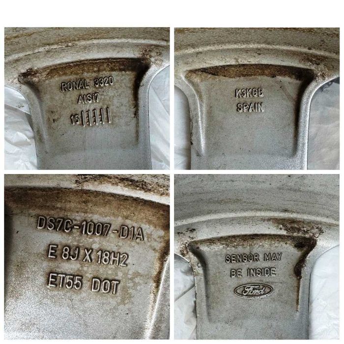 Оригінальні диски FORD R18 5х108 J8 ET55 (Mondeo, Fusion, Edge та ін.)