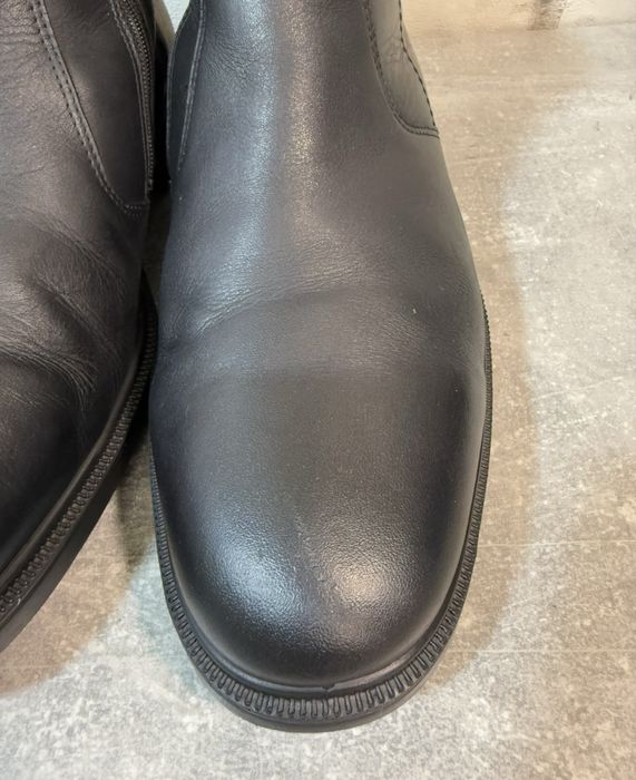 Зимние кожаные ботинки Ecco 43 р