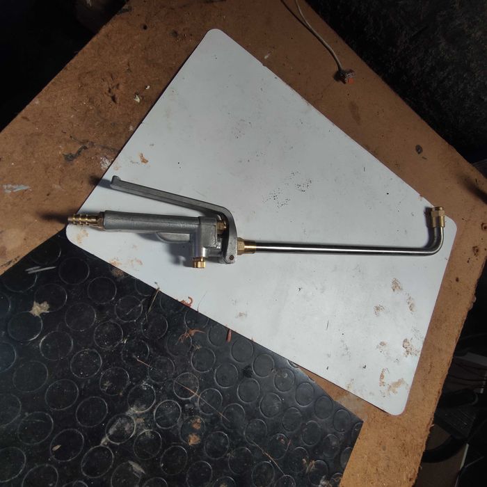 Pistola pulverizadora ar comprimido para liquídos