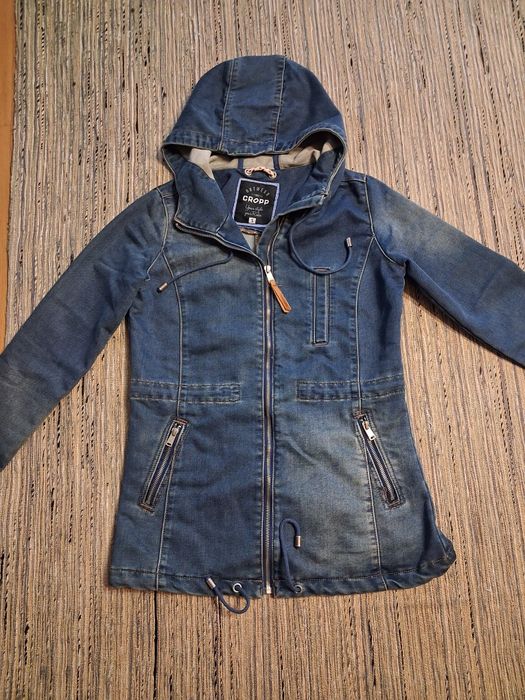 CROPP parka wiosenna kurtka jeans