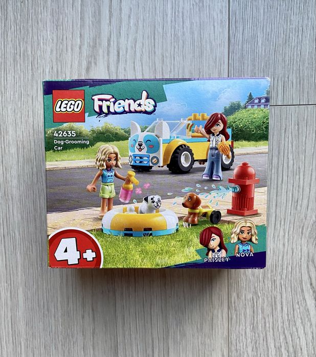 LEGO Friends 42635 Samochód do pielęgnacji psów 41725 łazikiem plażowy