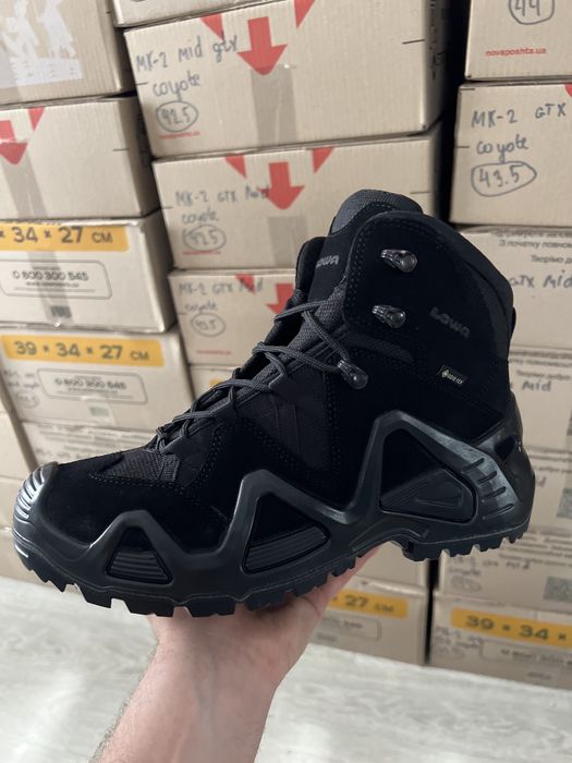 Берці чорні Lowa zephyr gtx mid tf