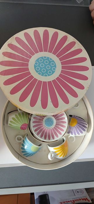 Conjunto de 6  chavenas de café