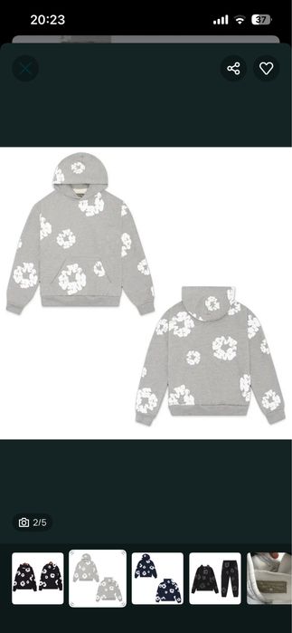 Denim tears кофта