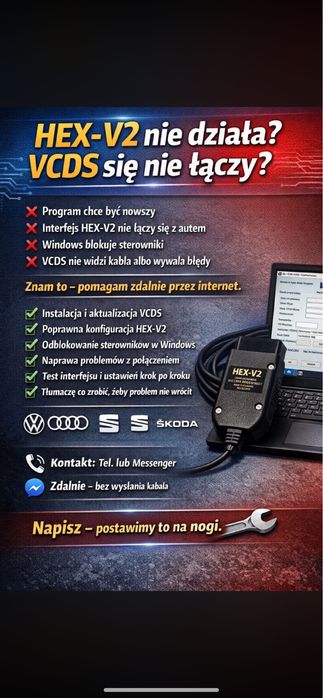 VCDS Naprawa Instalacja Zdalnie !