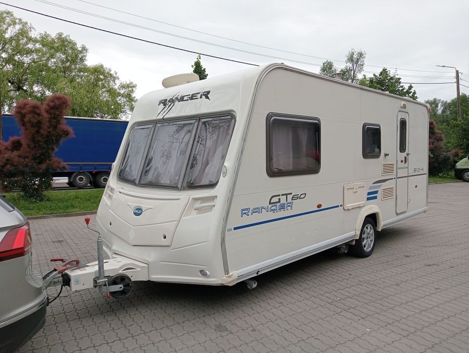 Przyczepa kempingowa Bailey Ranger,2010 r.Mover,Solar,5 osobowa