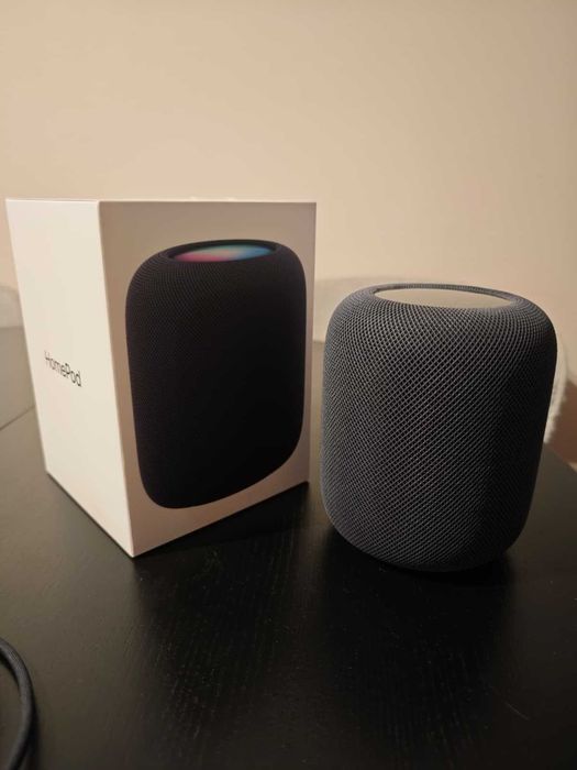 Apple HomePod 2ª Geração Midnight Como Novo, Caixa e Fatura