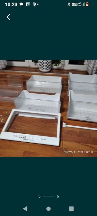 Szuflada chłodziarki do lodówki Hotpoint ariston