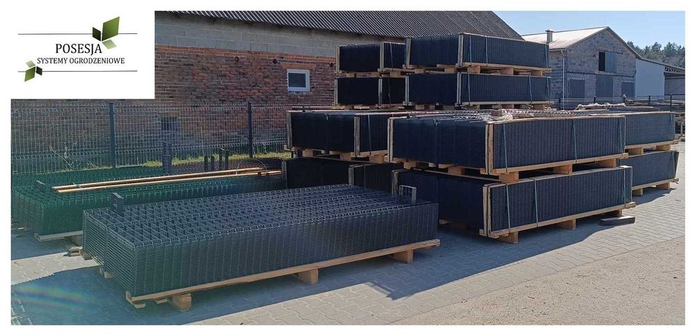 ogrodzenie panelowe 1,23+ podmurówka