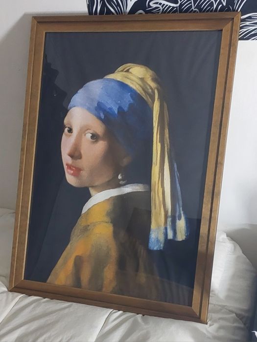 Quadro Réplica Rapariga com o Brinco de Pérola, Johannes Vermeer
57x77