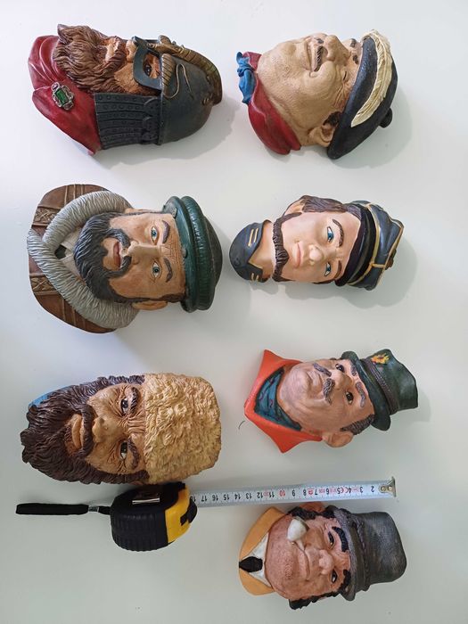 Coleção Bustos Parede Vintage - Resina