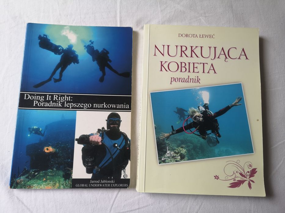 Książki nurkowe używane