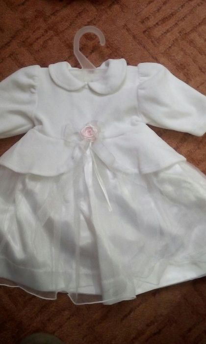 Sukienka do chrztu-komplet