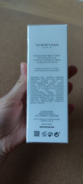 Krem do rąk Yodeyma regenerative hand cream 75 ml essential cosmetics