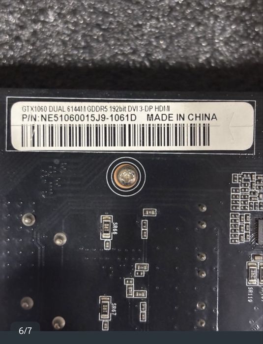 GTX 1060 6GB Palit